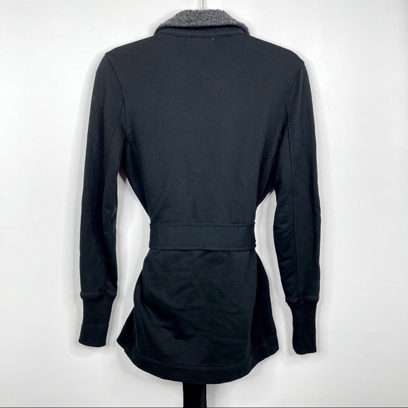 James Perse Surplus Wrap Jacket Black Size 1 Small - Picture 5 of 14